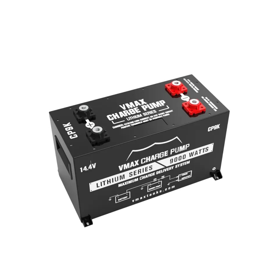 9000W LTO Car Audio Battery - 12.5lb Charge Pump | VMAX